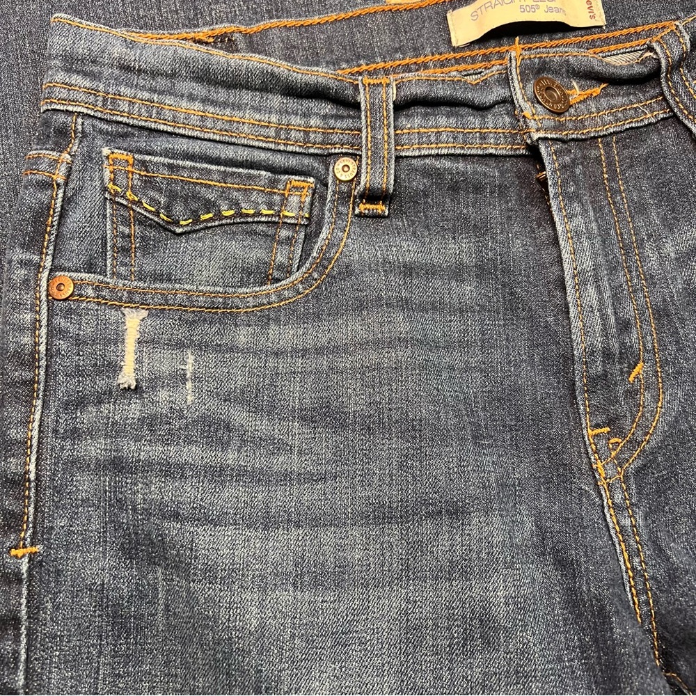 Levi’s 505 Straight Leg Women’s Denim Jeans Size 6 M - Picture 5 of 11